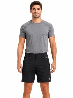 NWT  ZeroXposur Black Athletic Shorts, XL